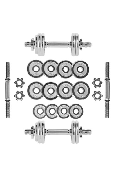 Other Set gantere cromate STC15 în valiză 15 kg HMS