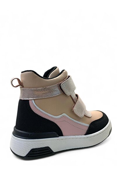 Tuğba Ortopedi 2715 Ortopedik % 100 Hakiki Deri Kız Çocuk Pudra Bot