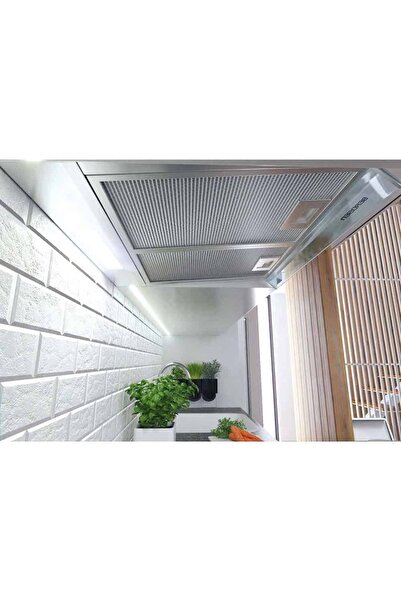 Berdsen Hota de bucatarie, traditionala, control mecanic, butoane, iluminare LED, 3 viteze, 205 mc/h, 60 ...