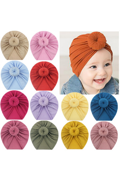 Superbaby Caciulita tip turban in diverse culori