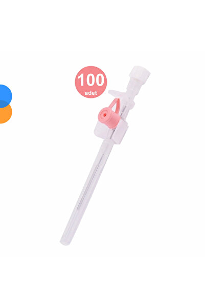 Genel Markalar Bıçakcılar Branül (İntraket) 20G Pembe 80'li Kutu