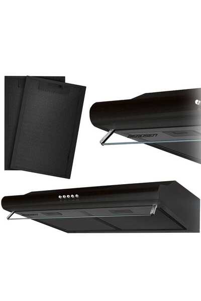 Berdsen Hota de bucatarie, traditionala, control mecanic, butoane, iluminare LED, 3 viteze, 205 mc/h, 50 ...