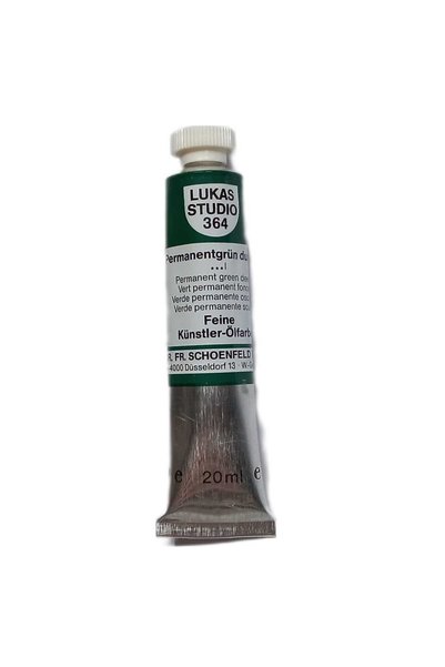 Lukas STUDİO YAĞLI BOYA 364 PERMANENT GREEN ( YEŞİL) 20ml 1 ADET
