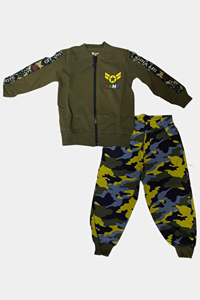 nasbina Момчешки комплект пижама с дълъг ръкав, джобове и цип