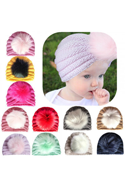 Superbaby Turban hat with puff