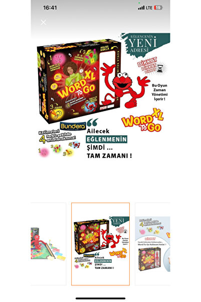 Toys New Taboo, Guess the Word Game.