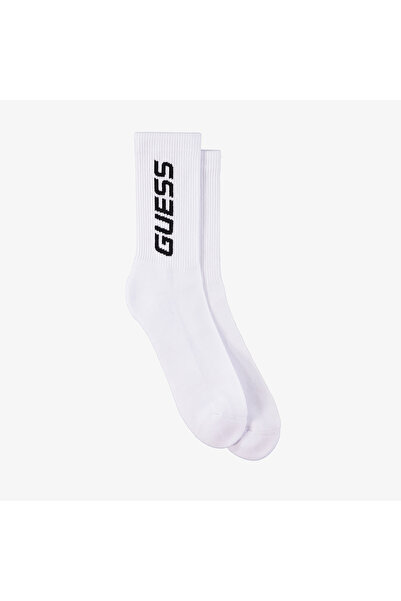 Guess Arlo Sport Cotton-3 Erkek Beyaz Çorap