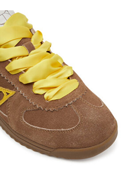 NAKED WOLFE Γυναικεία αθλητικά παπούτσια καφέ NAKED WOLFE-EXPOSUREE ΣΟΥΕΝΤ ΤΑ...