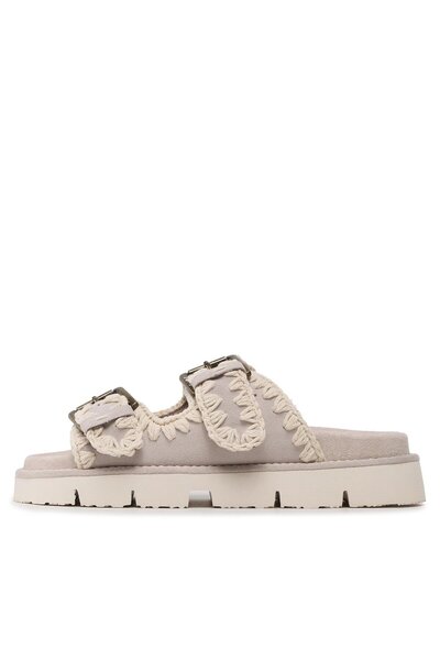 Mou Γυναικεία Σανδάλια μπεζ MOU-SW461005A ΚΙΜΩΒΙΑ ΧΡΩΜΑ