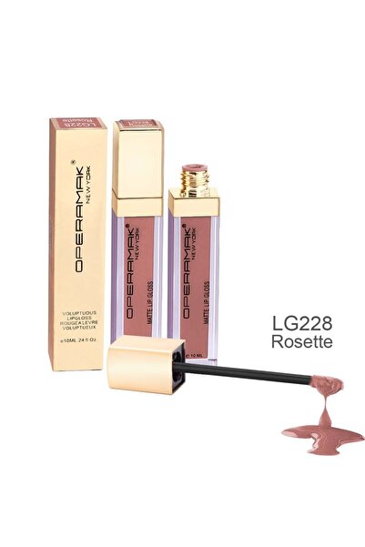 OPERAMAK أحمر شفاه سائل ثابت مطفي - روزيتي LG228