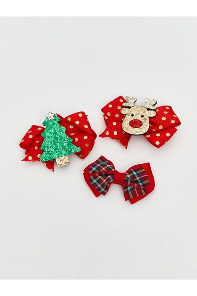 LC Waikiki New Year's Themed Girl's Buckle Set of 3