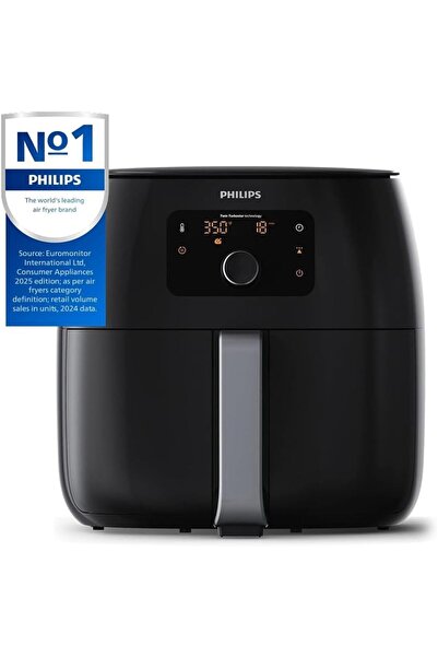 Philips Drmz En Güçlü Pişirici Airfryer Series XXL Avance Collection 7.3 Litre,Yağsız Fritöz,2225 W