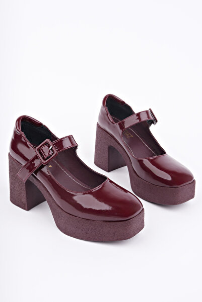Madam Tarz Smr-3262 Thick Heeled Loafer
