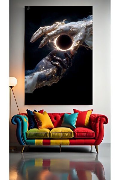 özkacar RUKE KOJE DRŽE PLANETU V1 Kućni Zid Salon Kozmetički Salon Kancelarij...