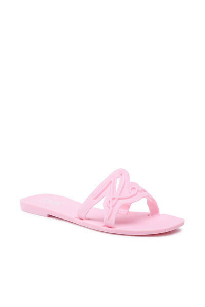 Karl Lagerfeld Γυναικείες σαγιονάρες ροζ KARL LAGERFELD-KL80008 VLP ΑΝΟΙΧΤΟ Ρ...