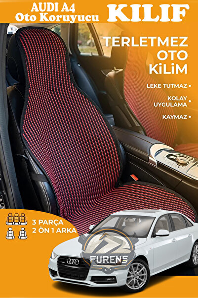 STS Oto Aksesuar غطاء مقعد سيارة أودي A4 متوافق مع سلسلة كريستال بريستيج، مصن...