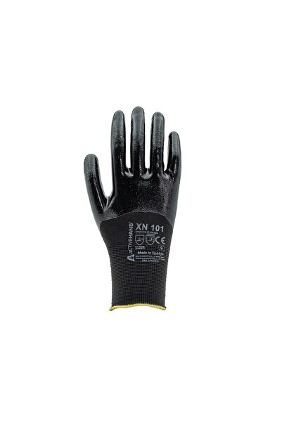 ACTIVEHAND XN 101 SY/SY NO:8 3/4 Nitril Kaplı Polyester Eldiven