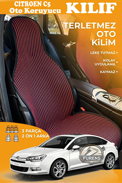 STS Oto Aksesuar غطاء مقعد سيارة من القماش المنسوج من سلسلة RED PRESTIGE متوا...