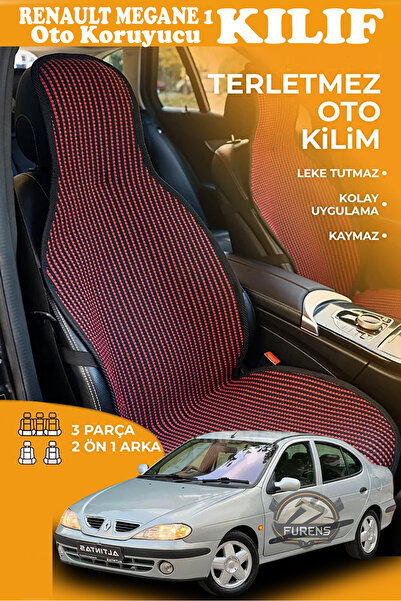 STS Oto Aksesuar غطاء مقعد سيارة رينو ميجان 1 متوافق مع سلسلة كريستال بريستيج...