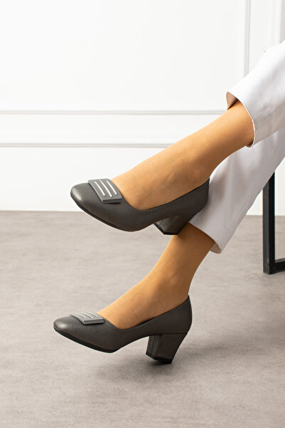 MERVESTORE Blunt Toe Heeled Shoes