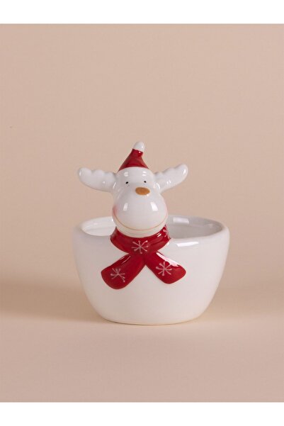 RİVO HOME DECOR New Year Bowl Snack Bowl 13X11X13 cm