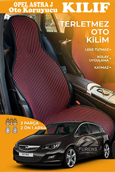 STS Oto Aksesuar غطاء مقعد سيارة أوبل أسترا جيه متوافق مع سلسلة كريستال بريست...