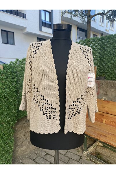 Feniks altıgen model örme hırka