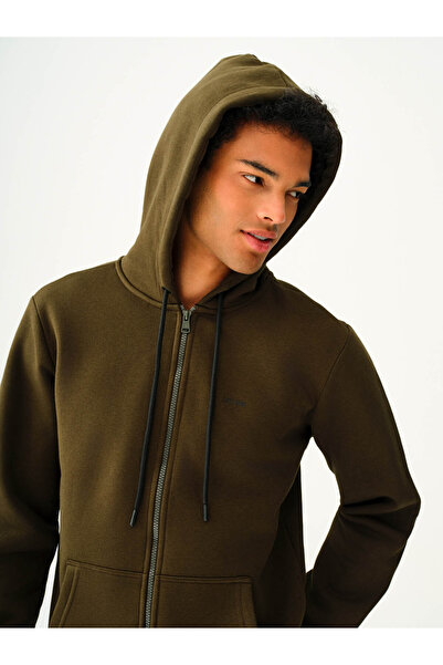 Loft Regular Fit Khaki Men's Sweatshirt Lf2034270