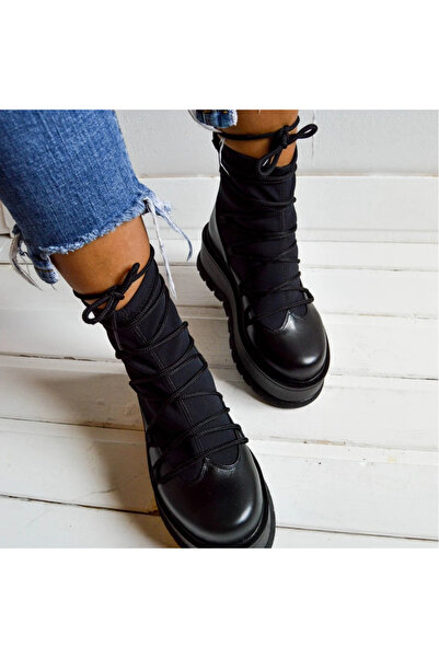 exclusives.ro Ghete dama - Moon - Black - Negru