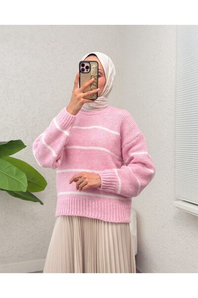 BisuModa TRICOȚI CU DRESURI din material subțire AK