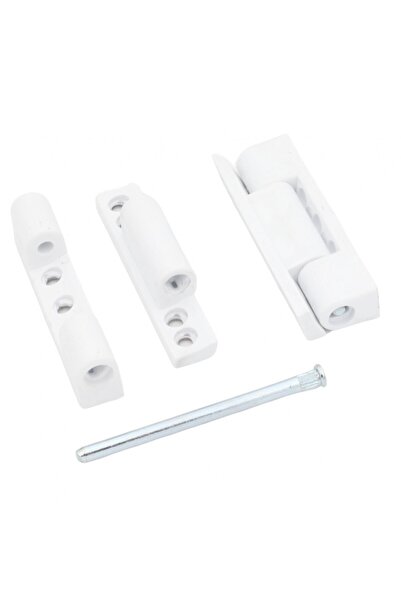 KOÇSAN Pimapen Pvc Kapı Pencere Menteşesi 75 mm-Beyaz