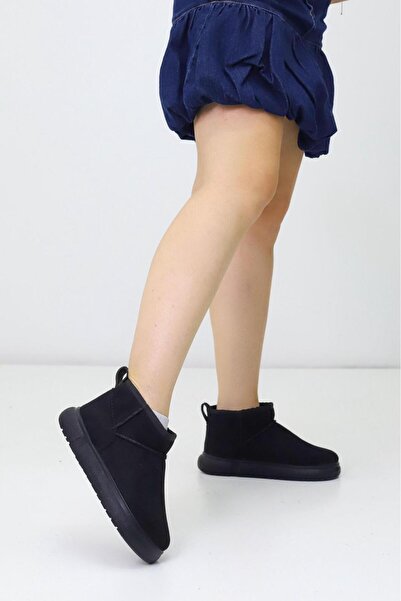 Rimex Kadın Ultra Bot – Kısa Konçlu Kürklü Kışlık Günlük Rahat