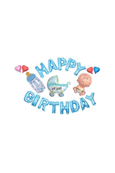 Baloane Vesele Decor Baloane Zi De Nastere Baietel SET237