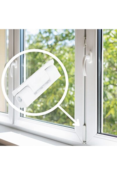 KOÇSAN Pimapen Pvc Kapı Pencere Menteşesi 75 mm-Beyaz