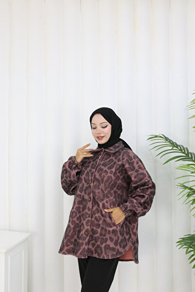 sorisso Жакет з леопардовим принтом з буклетної тканини