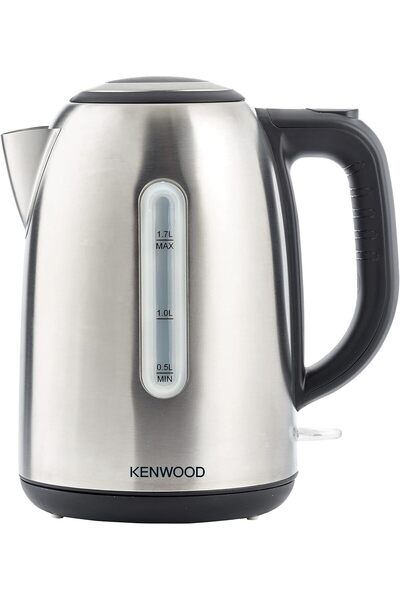 Kenwood Electric Kettle, Stainless Steel, 2200W, 1.7L, Removable Mesh Filter, ZJM01.A0BK