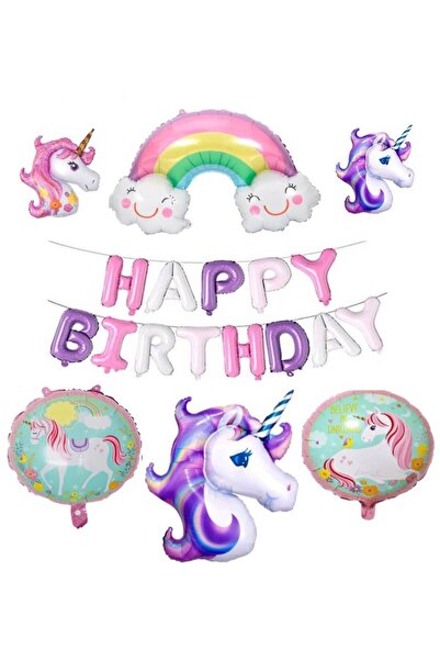 Baloane Vesele Decor Baloane Unicorn Mega Party SET238