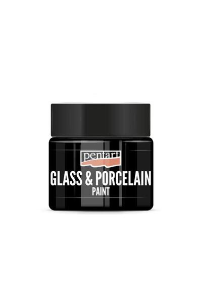 Pentart GLASS & PORCELAIN PAINT 30ML BLACK