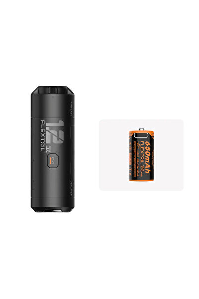 Flextail Pompa de aer portabila Zero Pump, 650 mAh, incarcare type-C, functie umflare si vidare, 34g