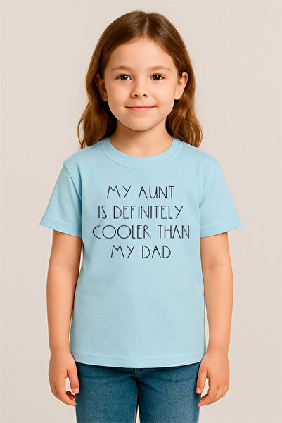 SVART WEAR Tricou My Kunt Is Cooler Than My Dad Teyze Bakılı Copii 100% Bumbac