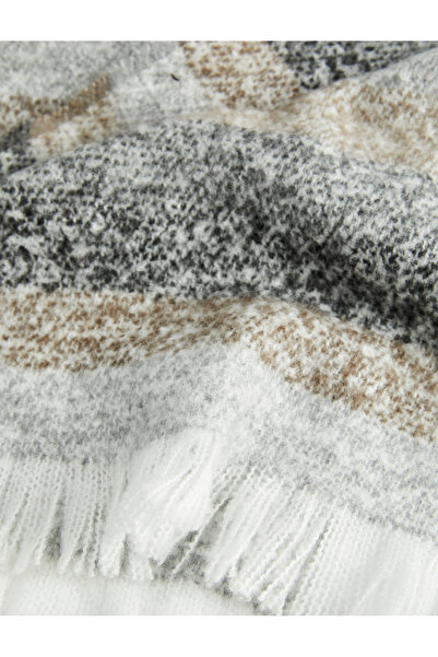 Koton Striped Long Scarf