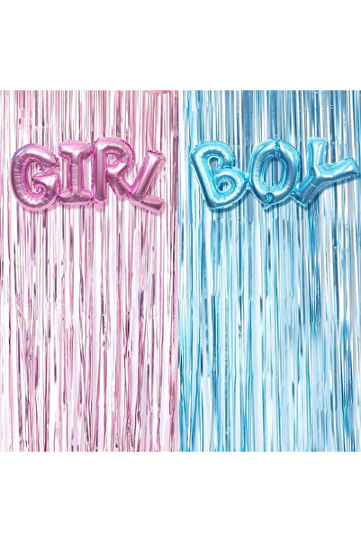 Baloane Vesele Decor Eveniment Gender Reveal Boy Or Girl SET297