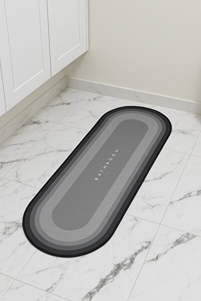 Yenilig 40X120 Modern Bath Mat with Non-Slip Base