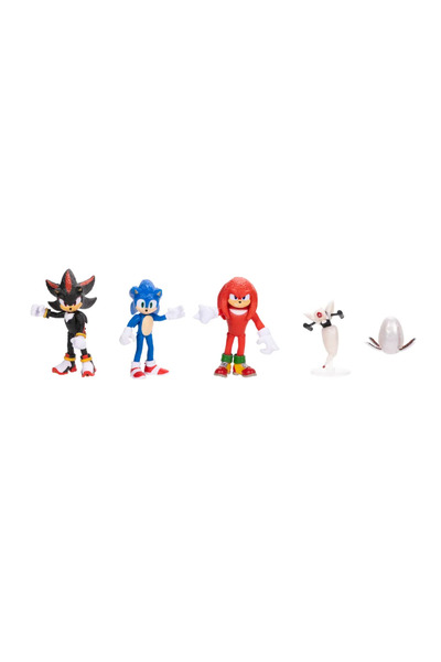 Jakks Pacific Sonic the Hedgehog 3 Film Koleksiyonu 6,35 cm Ölçekli Figür Çok...