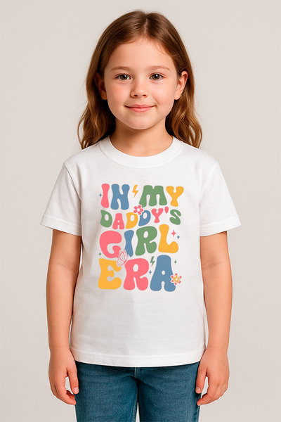 SVART WEAR تي شيرت مطبوع عليه In My Daddys Girl Era Babamın Kızı مصنوع من الق...