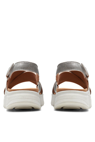 CLARKS Γυναικεία Σανδάλια ασημένια CLARKS-26171951 ΑΣΗΜΕΝΙΑ ΜΕΤΑΛΛΙΚΑ