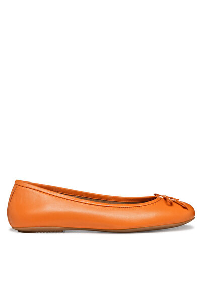 Geox Γυναικείες Μπαλαρίνες πορτοκαλί GEOX-D25MUB-000TU C2008