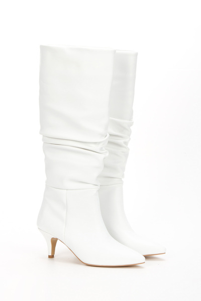 DYG STORE Women's 6 cm Thin Heeled Pointed Toe Boots