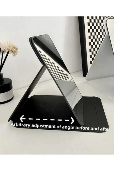 Fstyle Foldable makeup mirror, lightweight and easy to store, multiple angles, perfect for vanity, bathroom, travel and rooms