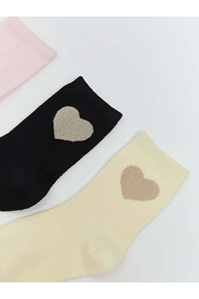 LC Waikiki Timeless Recommendations from Timeless Store | Patterned Girls' Sock Socks, Pack of 5